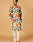 Earthy Abstract Printed Kurta