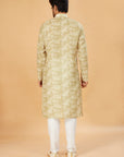 Pista Charm Printed Kurta