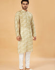 Pista Charm Printed Kurta