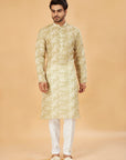 Pista Charm Printed Kurta